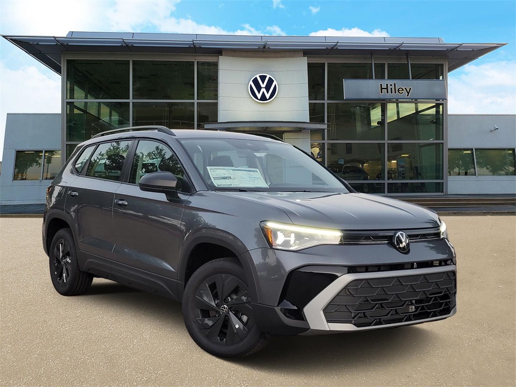 new 2025 Volkswagen Taos car, priced at $23,159