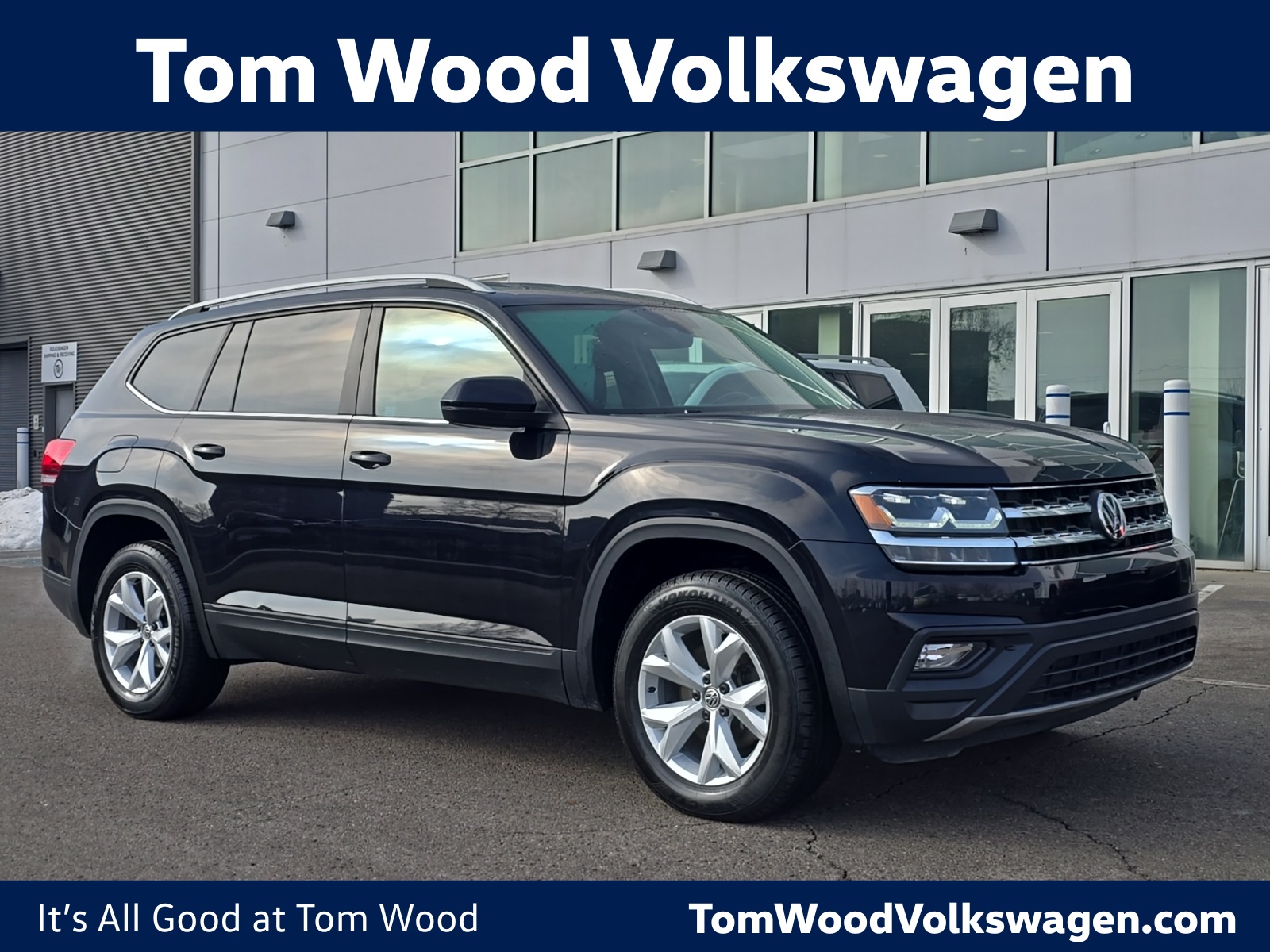 used 2018 Volkswagen Atlas car, priced at $9,700
