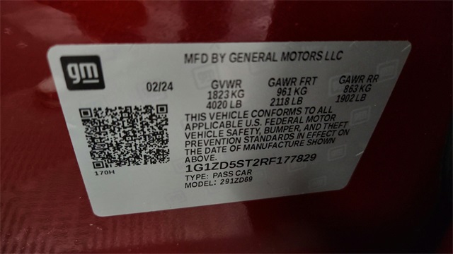 2024 Chevrolet Malibu LT FWD 2024 Chevrolet Malibu LT FWD