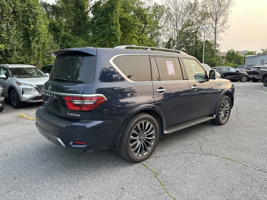 Used 2021 Blue Nissan Platinum image 4
