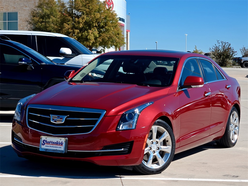 Used 2015 Cadillac ATS Luxury Collection with VIN 1G6AB5RA1F0128959 for sale in Hudson Oaks, TX