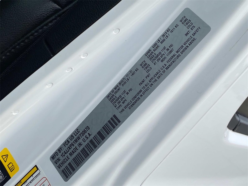 2021 Bright White Clearcoat Jeep Wrangler 4xe Unlimited Sahara 4xe 4X4 SUV
