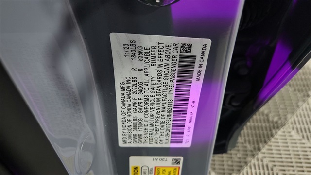 2024 Honda Civic Sport FWD 2024 Honda Civic Sport FWD