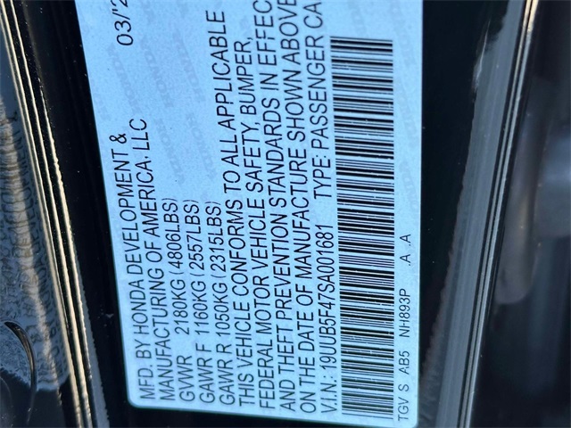 used 2025 Acura TLX car, priced at $36,378