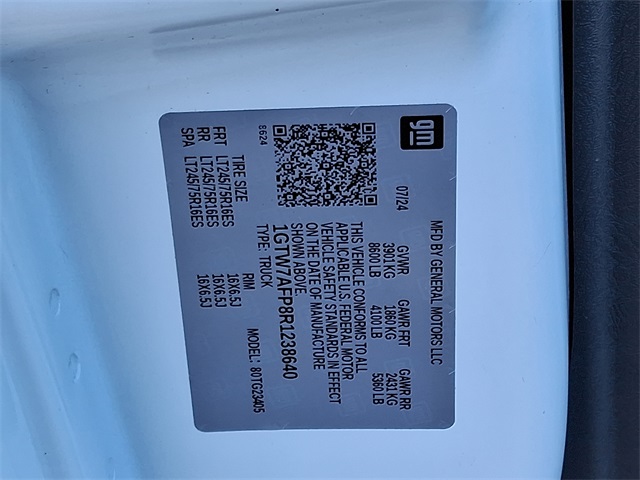 used 2024 GMC Savana 2500 car, priced at $34,263