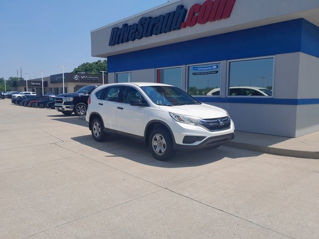 Used 2016 Honda CR-V LX with VIN 5J6RM4H39GL013057 for sale in Triadelphia, WV