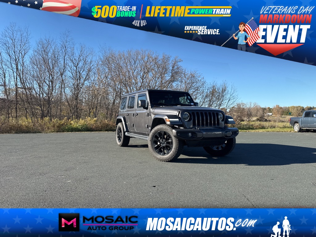 Used 2021 Jeep Wrangler Unlimited Sahara SUVs