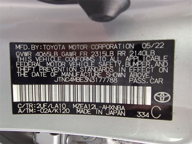 used 2022 Toyota Corolla Hatchback car, priced at $21,911