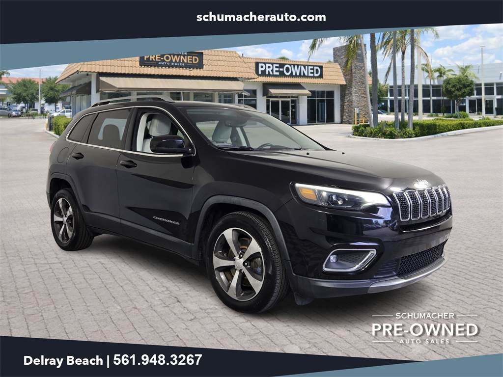 used 2019 Jeep Cherokee car, priced at $12,698
