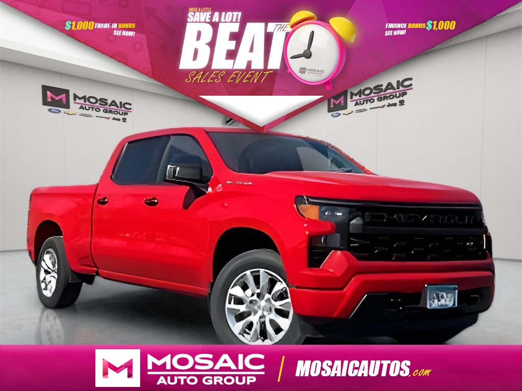 New 2024 Chevrolet Silverado 1500 Custom Trucks