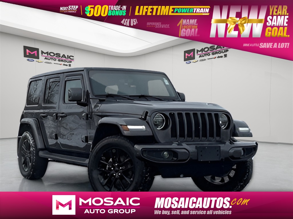 Used 2021 Jeep Wrangler Unlimited Sahara SUVs