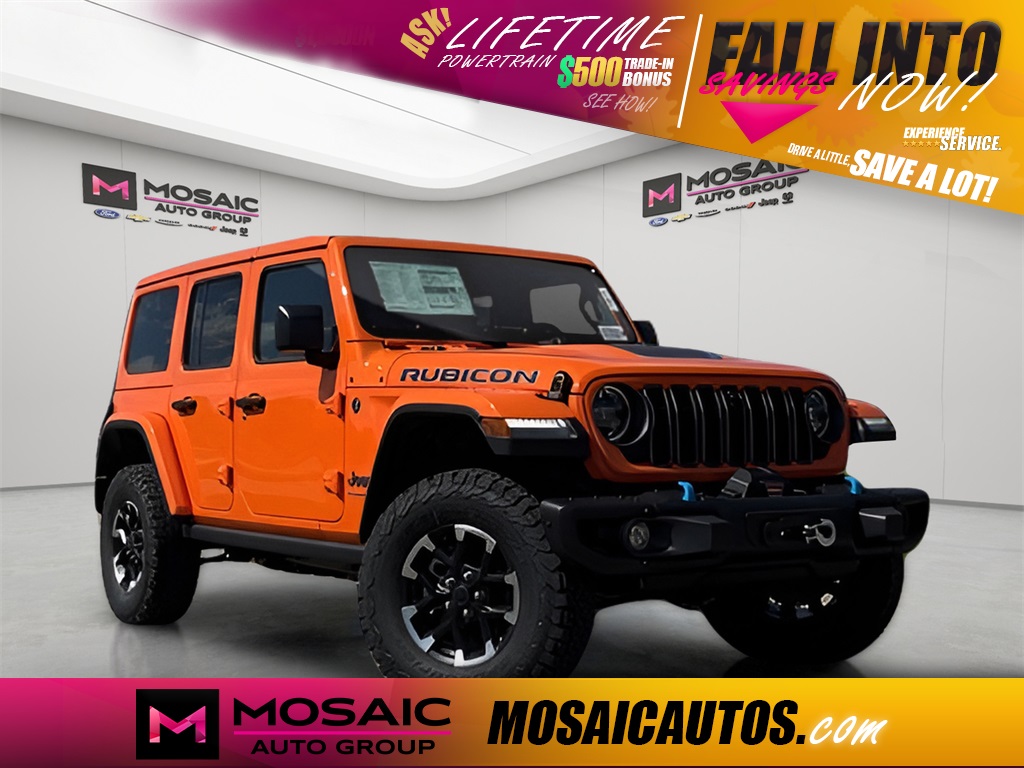 New 2025 Jeep Wrangler Rubicon X 4xe SUVs