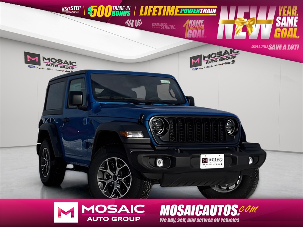 New 2026 Jeep Wrangler Sport S SUVs