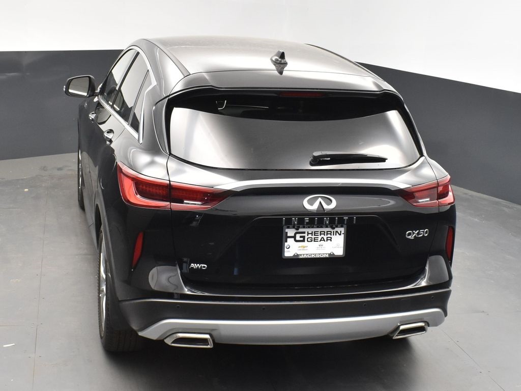 2025 Obsidian Infiniti QX50 PURE AWD SUV
