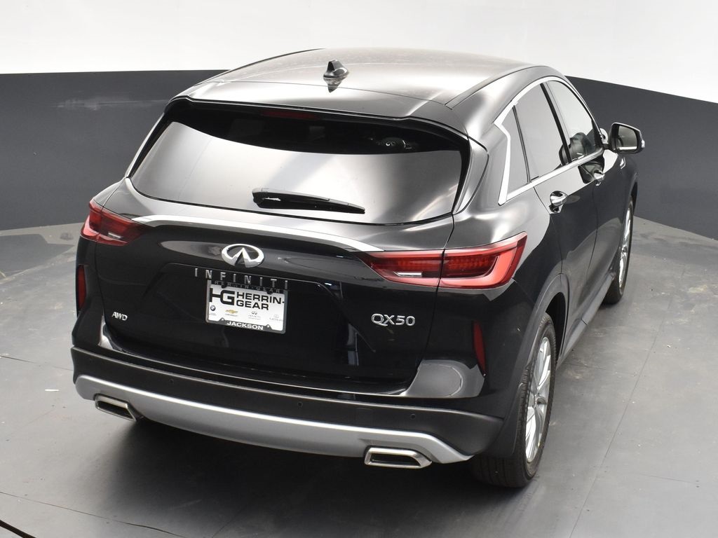 2025 Obsidian Infiniti QX50 PURE AWD SUV