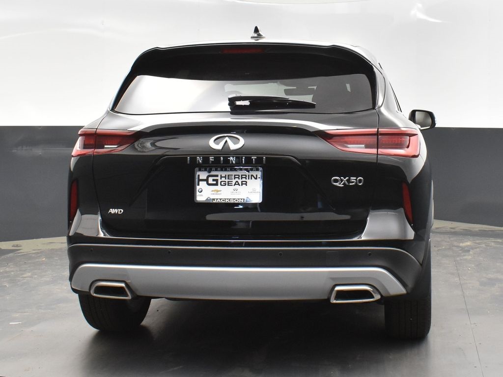 2025 Obsidian Infiniti QX50 PURE AWD SUV