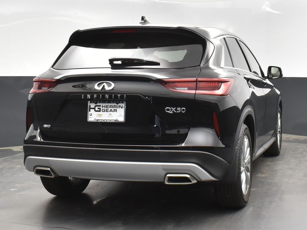 2025 Obsidian Infiniti QX50 PURE AWD SUV