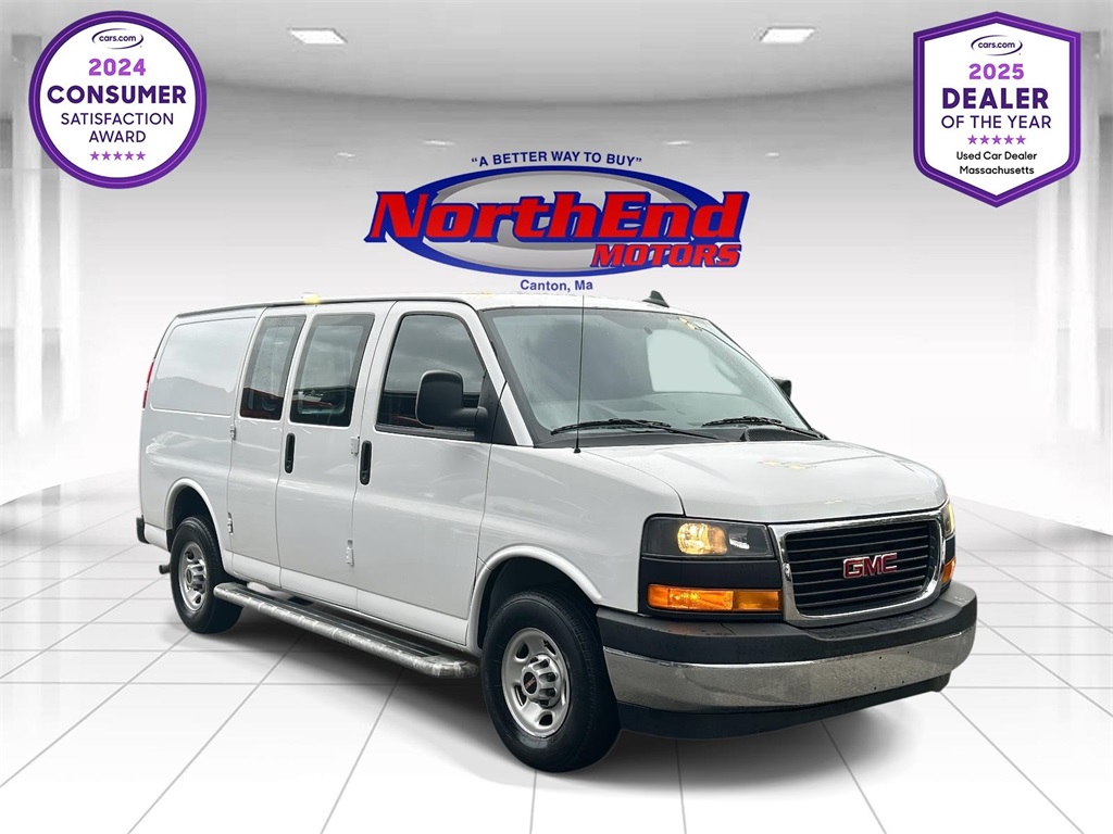 2023 Summit White GMC Savana Cargo Van Work Van Van