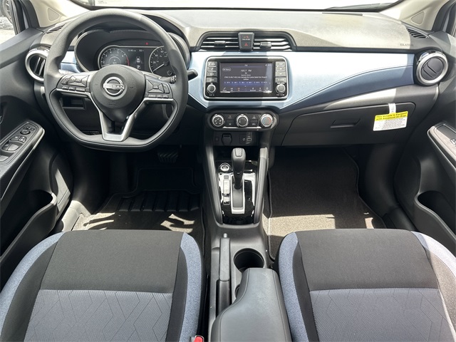 2025 Gray Sky Pearl Nissan Versa 1.6 SV FWD Sedan