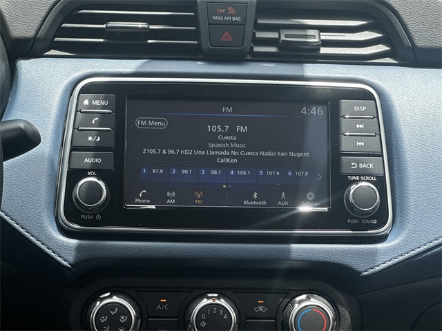2025 Gray Sky Pearl Nissan Versa 1.6 SV FWD Sedan