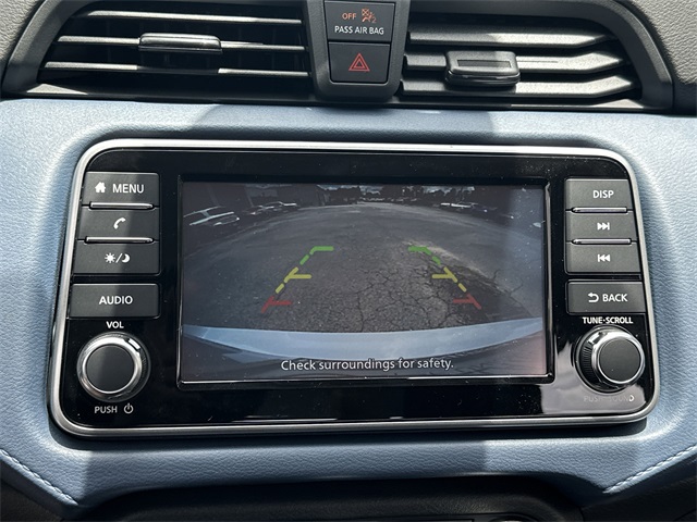 2025 Gray Sky Pearl Nissan Versa 1.6 SV FWD Sedan
