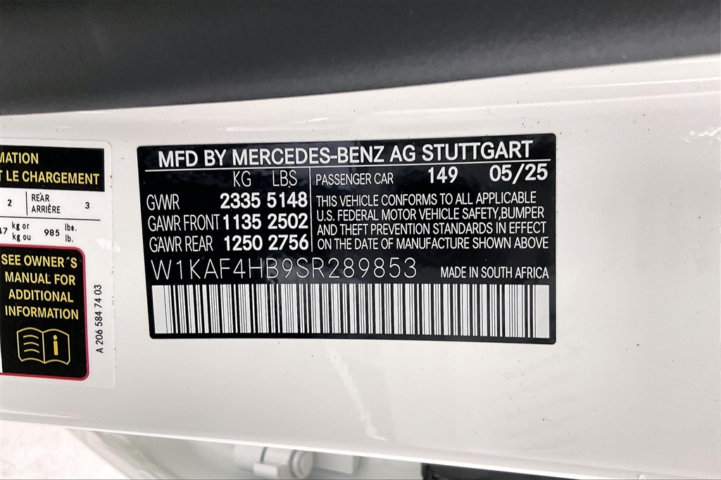 2025 Mercedes Benz C 300 4MATIC photo 16