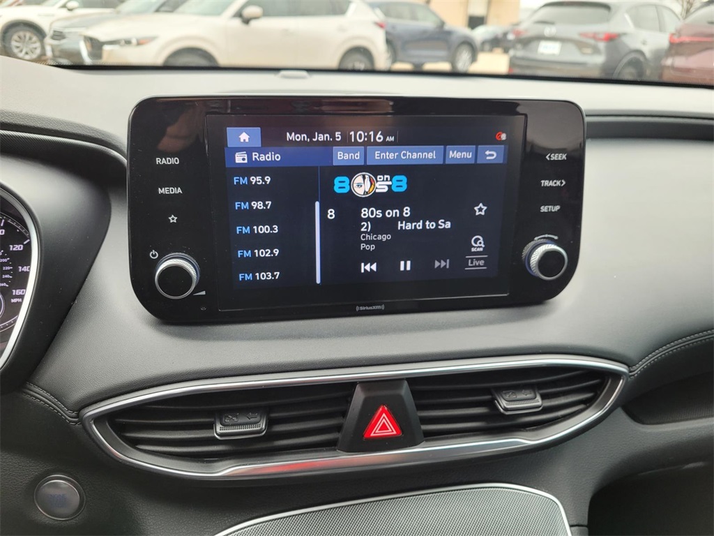 used 2022 Hyundai Santa Fe car, priced at $20,200