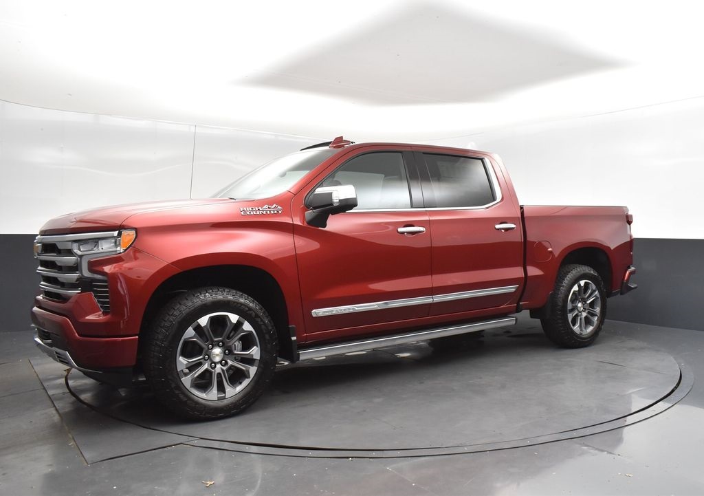 2025 Radiant Red Chevrolet Silverado 1500 High Country 4X4 Truck