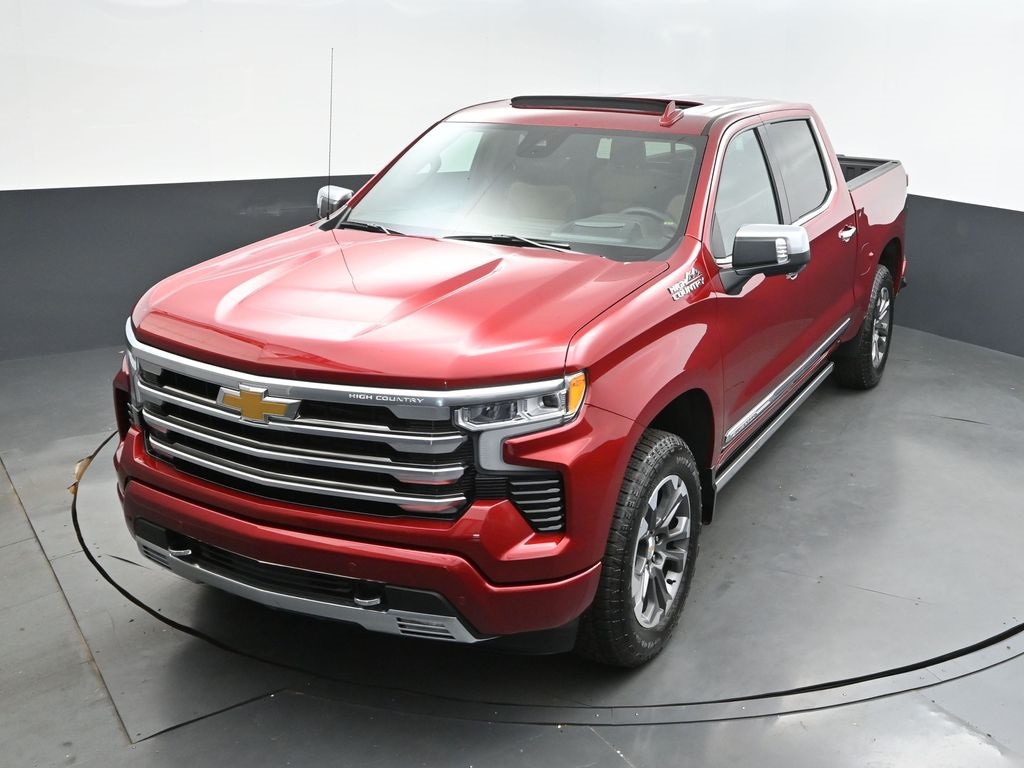 2025 Radiant Red Chevrolet Silverado 1500 High Country 4X4 Truck