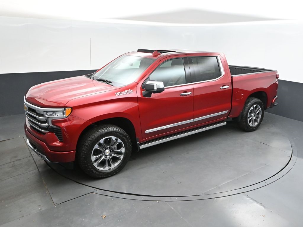 2025 Radiant Red Chevrolet Silverado 1500 High Country 4X4 Truck