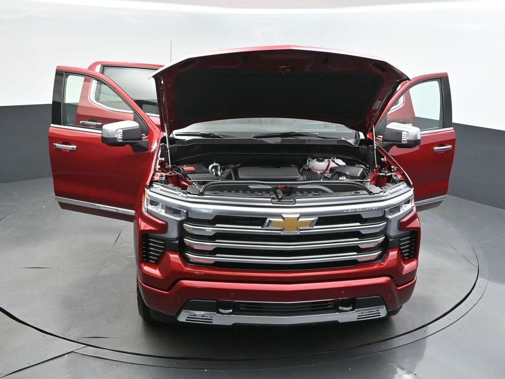 2025 Radiant Red Chevrolet Silverado 1500 High Country 4X4 Truck