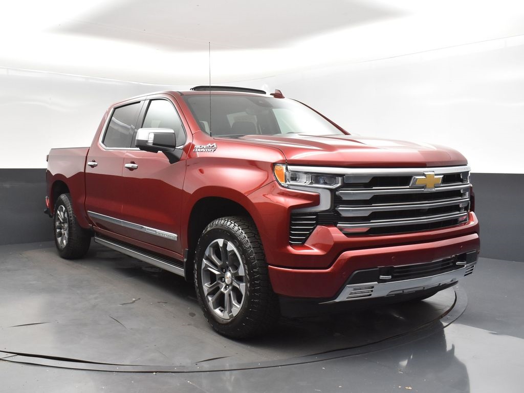 2025 Radiant Red Chevrolet Silverado 1500 High Country 4X4 Truck