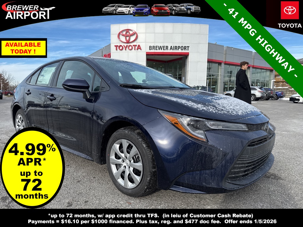 2026 Toyota Corolla LE's photo