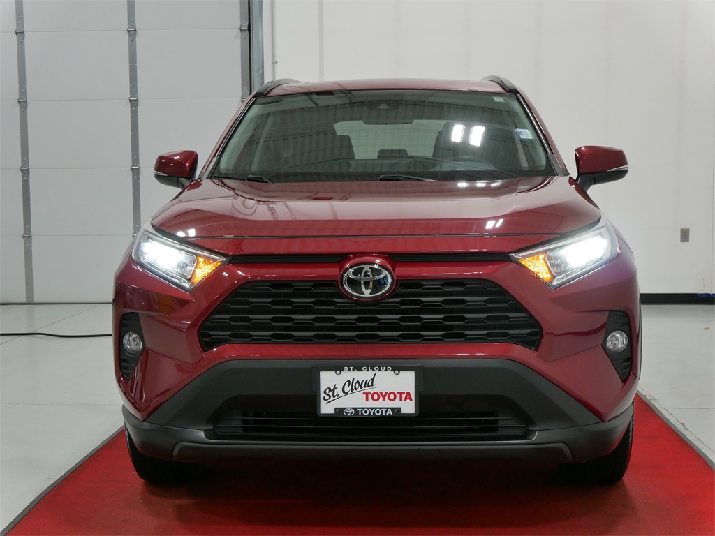 Used 2021 Toyota RAV4 XLE with VIN 2T3P1RFV8MW240613 for sale in Waite Park, Minnesota