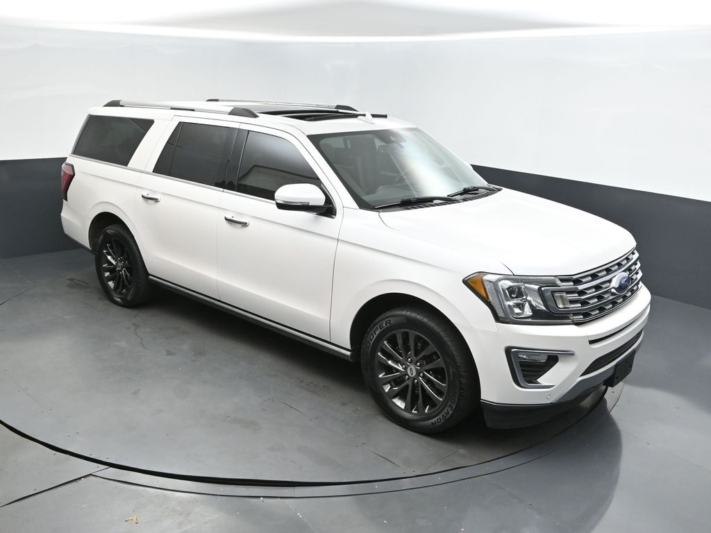 2019 White Platinum Ford Expedition Max Limited SUV