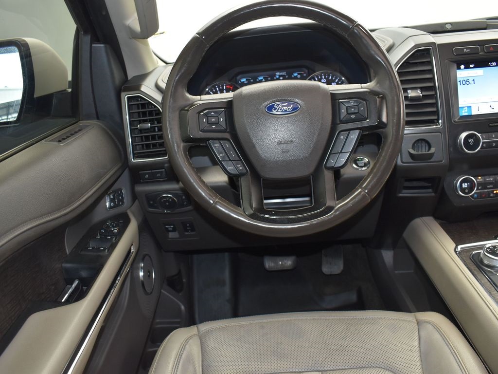 2019 White Platinum Ford Expedition Max Limited RWD SUV
