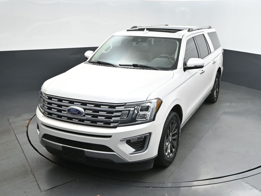 2019 White Platinum Ford Expedition Max Limited RWD SUV