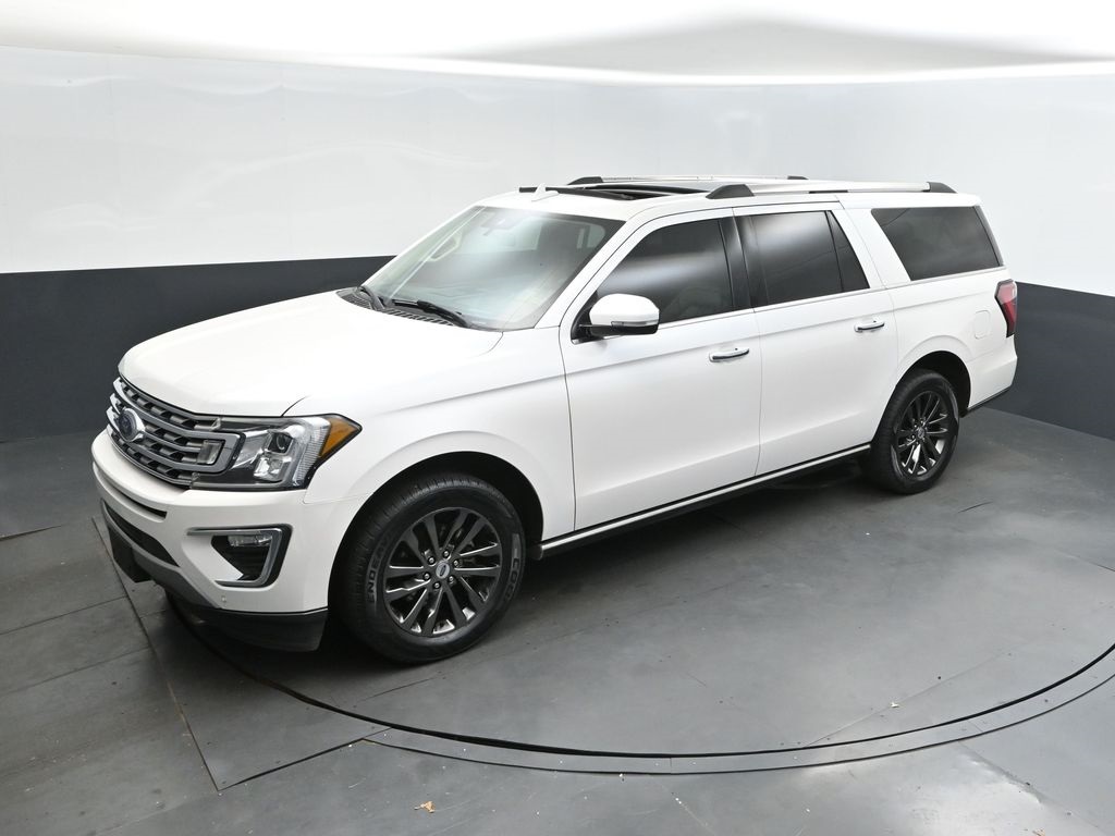 2019 White Platinum Ford Expedition Max Limited RWD SUV