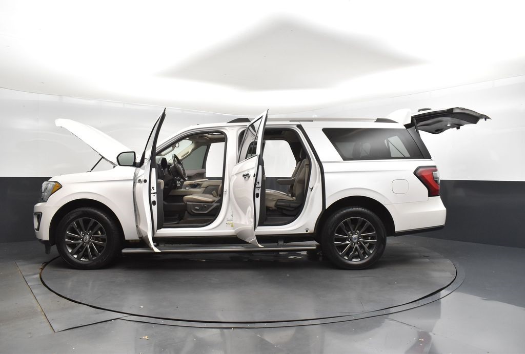 2019 White Platinum Ford Expedition Max Limited RWD SUV
