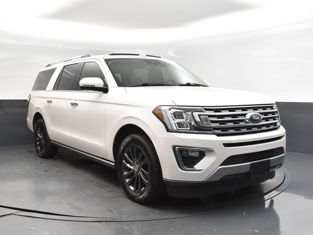 2019 White Platinum Ford Expedition Max Limited RWD SUV