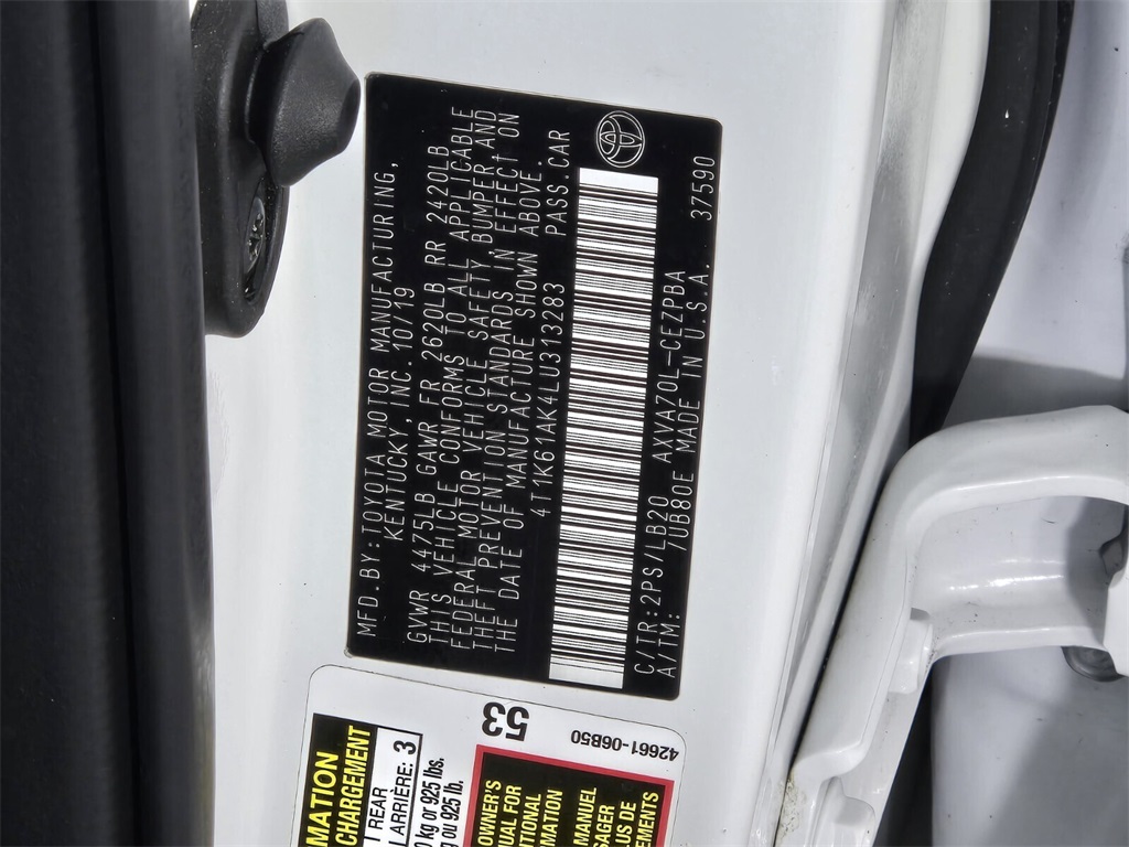 used 2020 Toyota Camry car, priced at $20,398