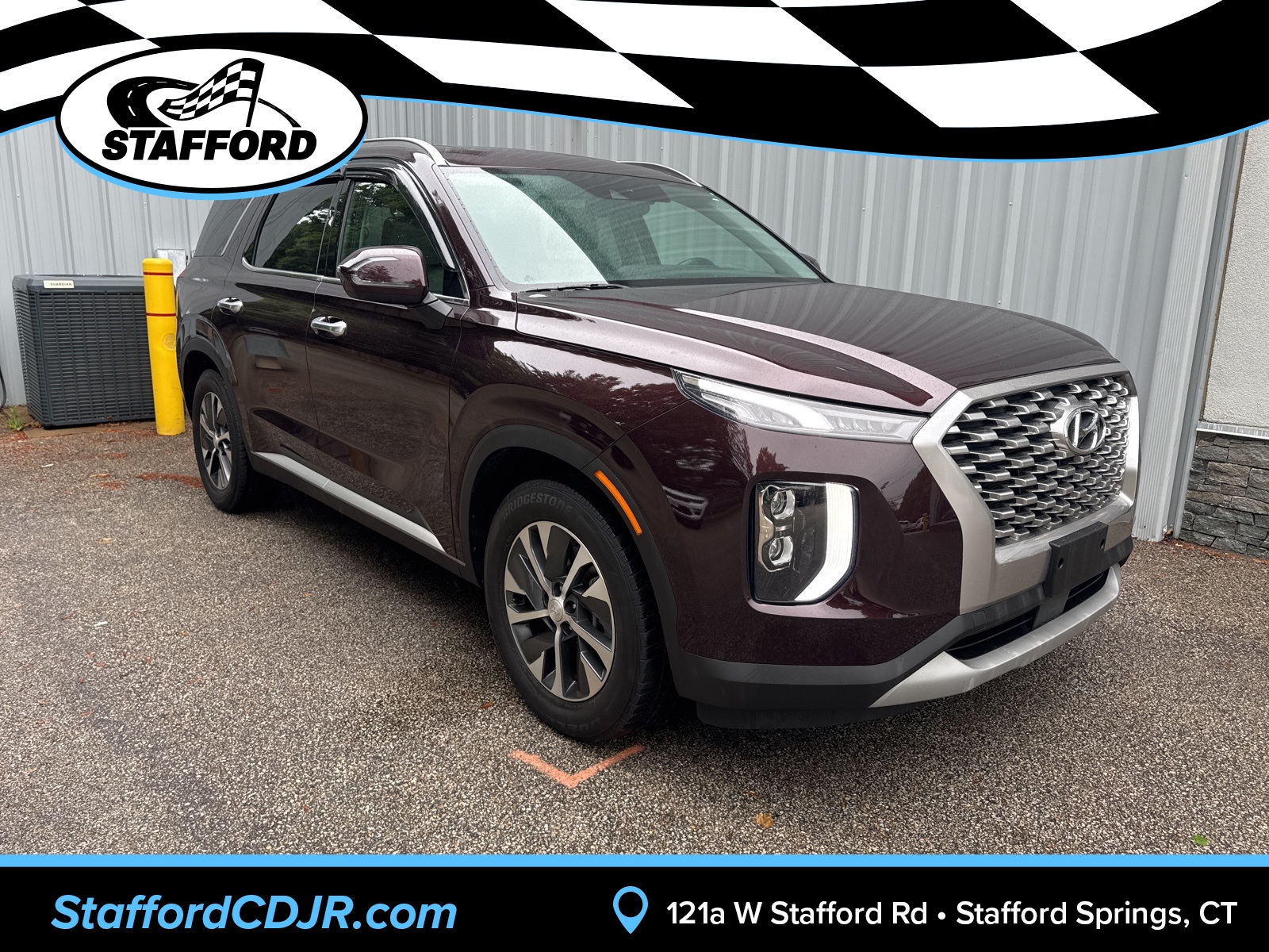 2022 Sierra Burgundy Hyundai Palisade SEL SUV