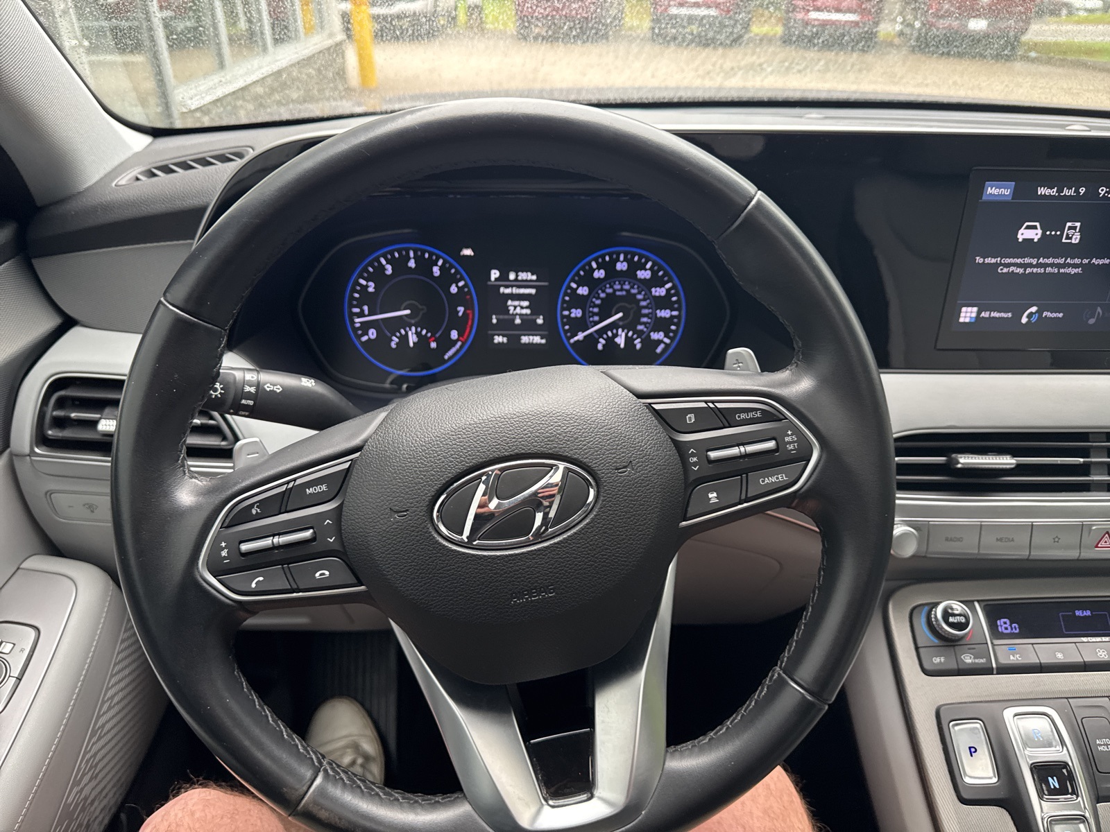 2022 Sierra Burgundy Hyundai Palisade SEL AWD SUV