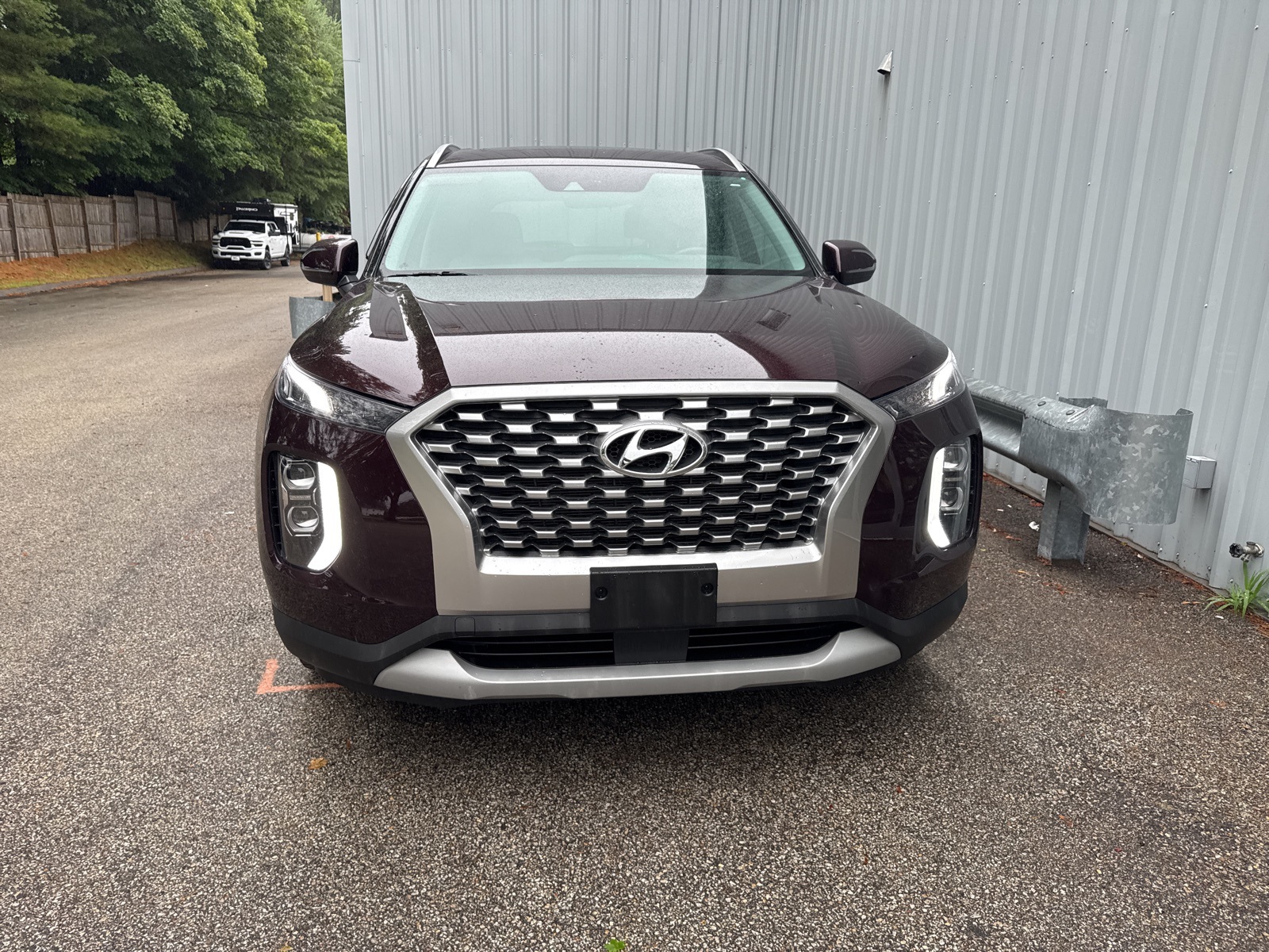 2022 Sierra Burgundy Hyundai Palisade SEL AWD SUV