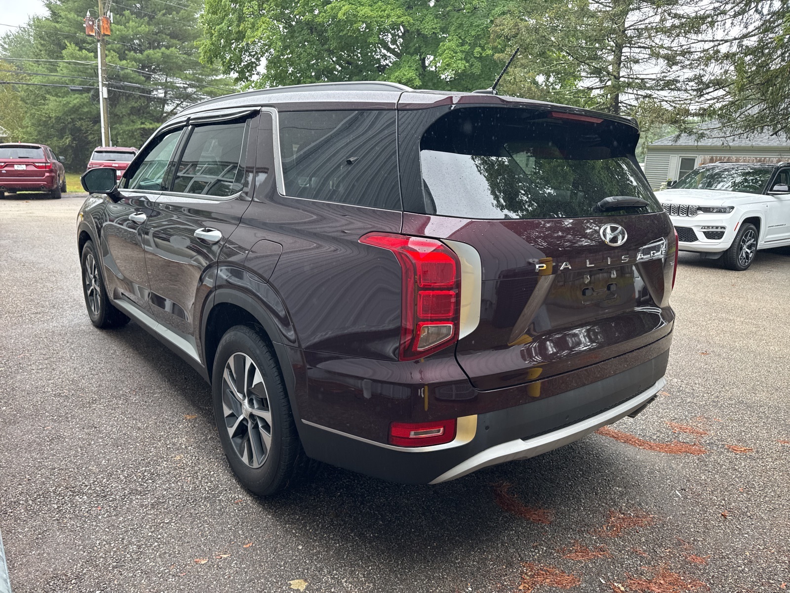 2022 Sierra Burgundy Hyundai Palisade SEL AWD SUV