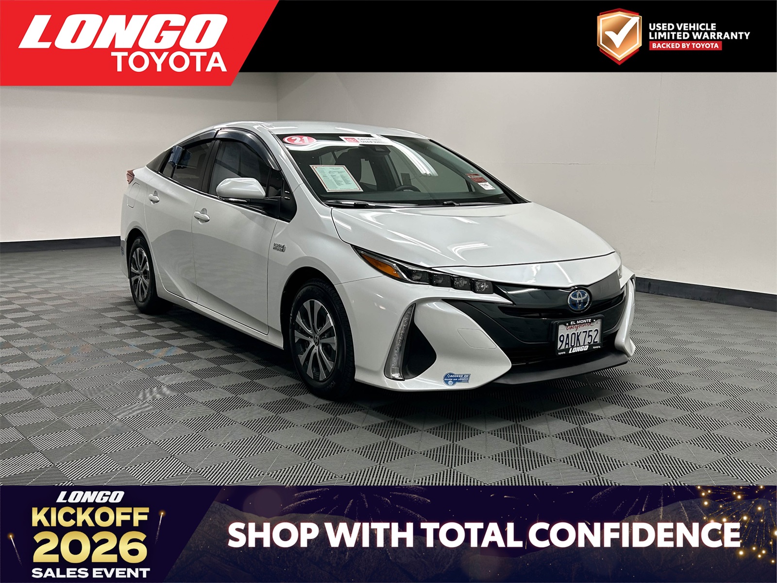 used 2021 Toyota Prius Prime car, priced at $20,977