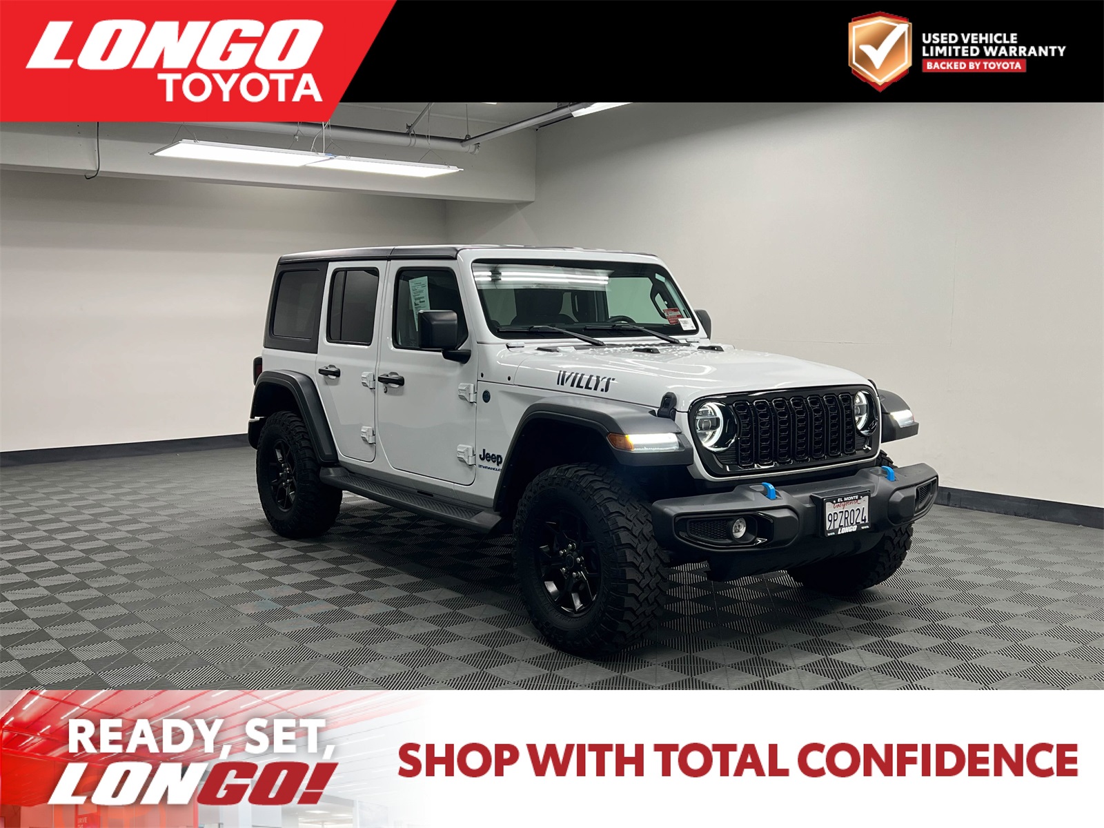 used 2024 Jeep Wrangler car, priced at $29,788