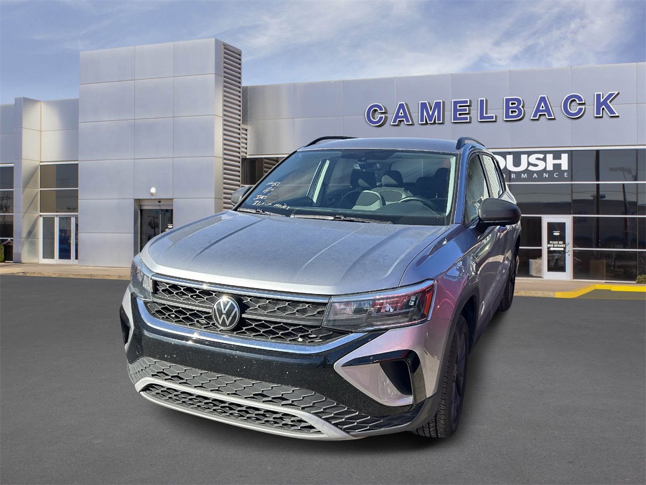 used 2023 Volkswagen Taos car, priced at $17,999