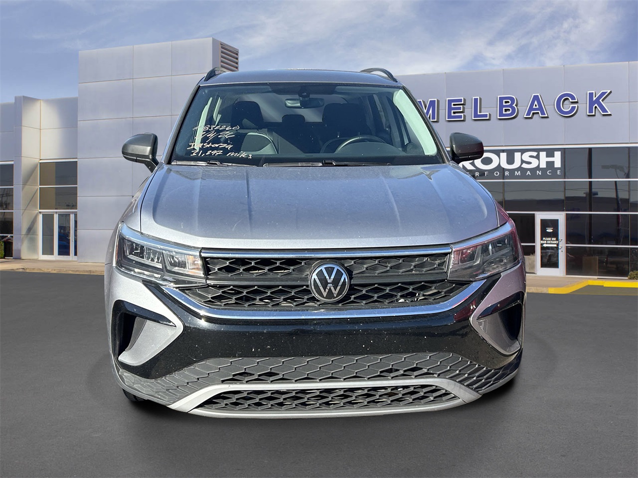 used 2023 Volkswagen Taos car, priced at $17,999