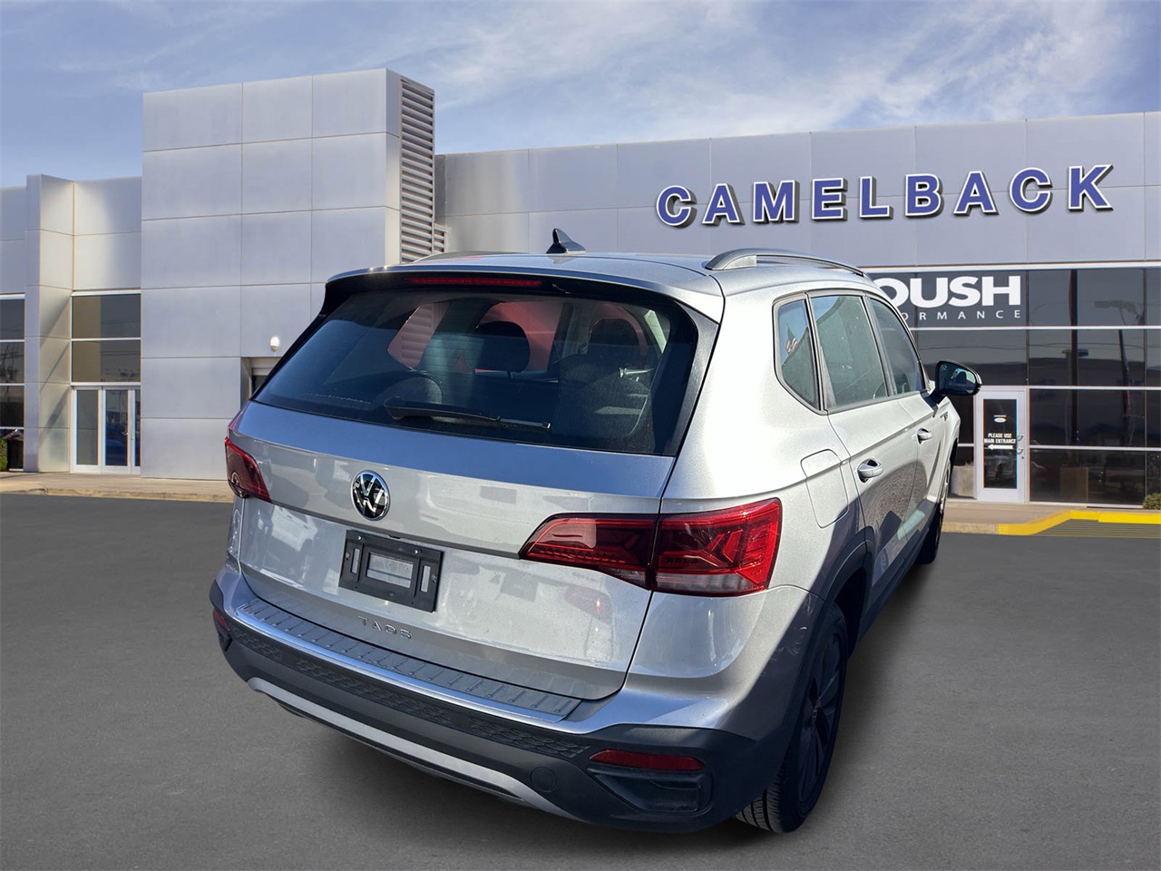 used 2023 Volkswagen Taos car, priced at $17,999